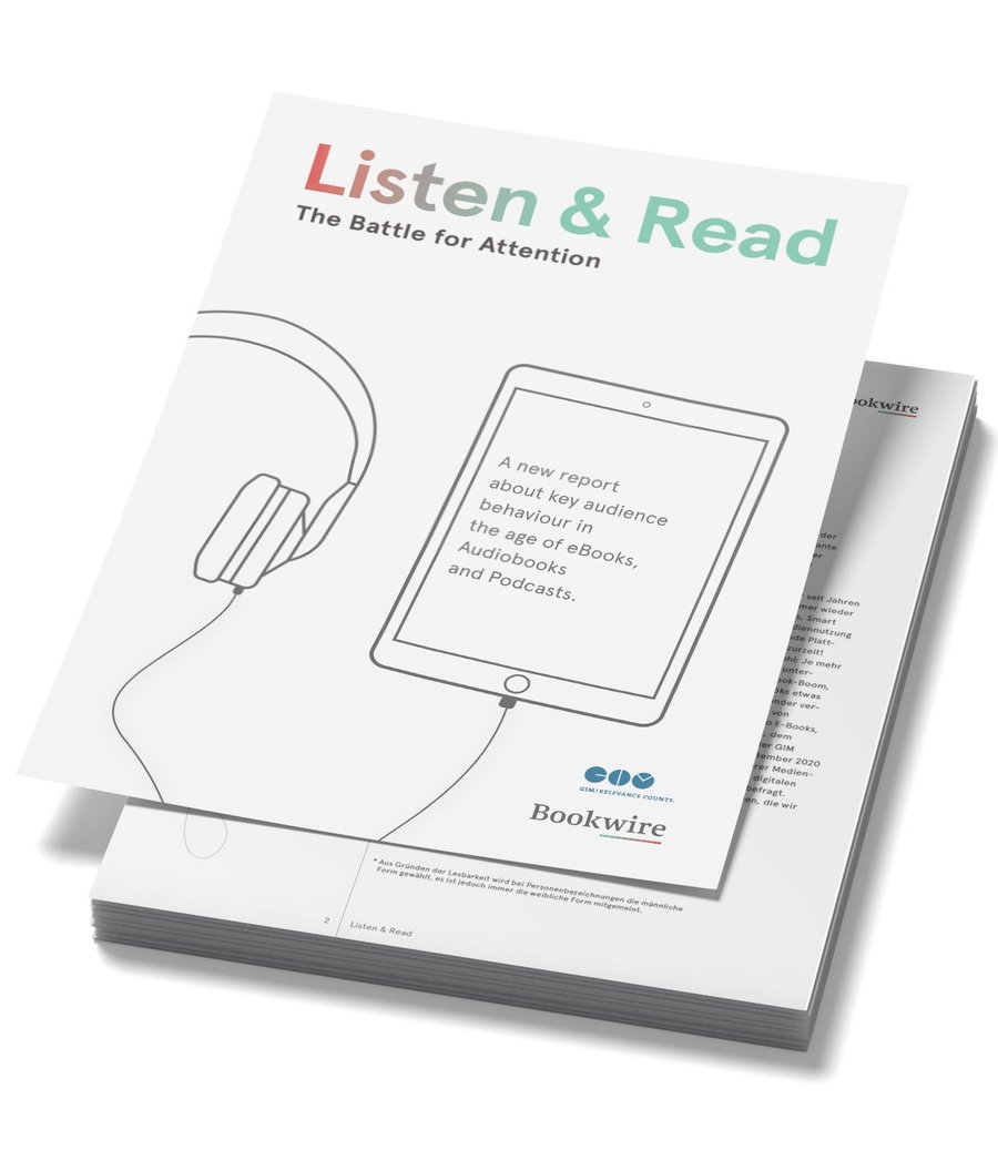 Bookwire Report "Listen and Read", 2020